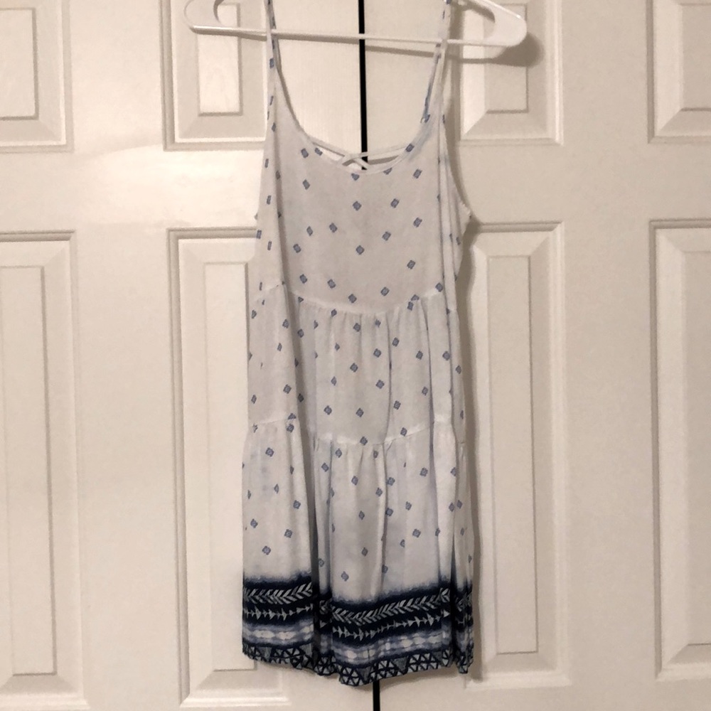 Patterned Shift Dress